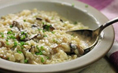 Le Risotto revisité: une méthode ultra simple, pour un résultat encore plus crémeux