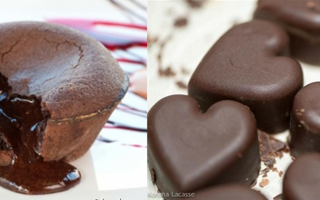 Un cœur fondant au chocolat : pour la St Valentin et tous les autres jours de l’année