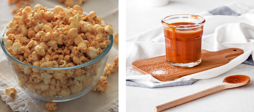 Réussissez votre caramel pour du popcorn caramélisé ou une sauce caramel au beurre salé