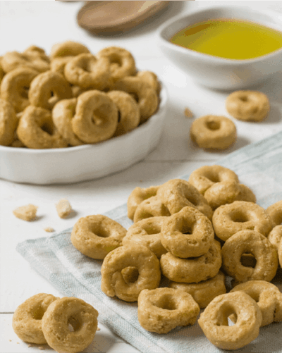 Les Taralli : des petits biscuits salés délicieux, faciles à préparer, et très addictifs !