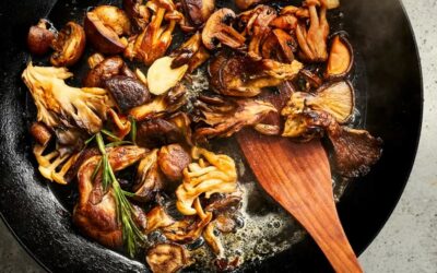 Une super technique pour faire sauter les champignons !