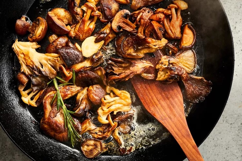 Une super technique pour faire sauter les champignons !